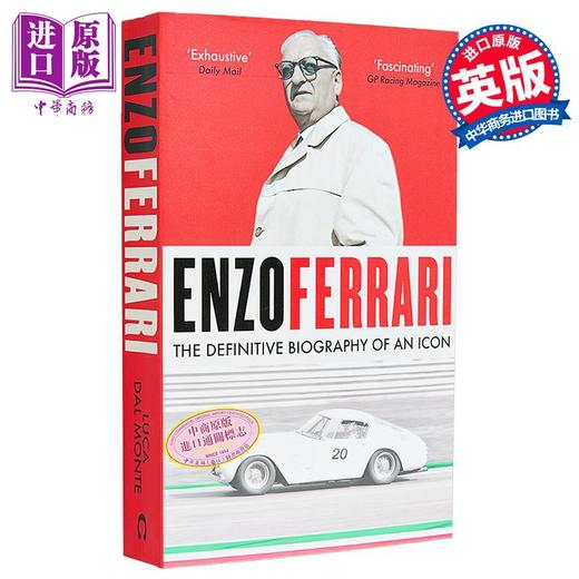 【中商原版】恩佐 法拉利传 Enzo Ferrari:The definitive biography of an icon 英文原版 Luca Dal Monte 商品图0