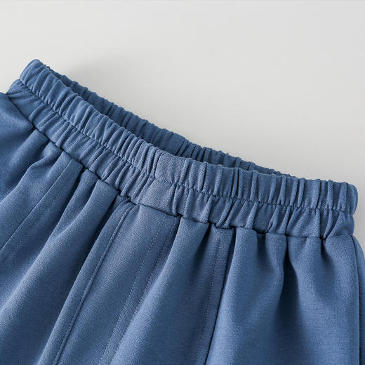 棉花堂2025年夏款会呼吸小毛圈山系织标宽松裤型童装五分裤F251164 商品图8