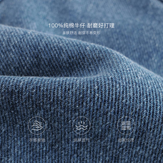 马克珍妮男童时尚工装牛仔短裤儿童宽松裤子2025年夏季新款550637 商品图3