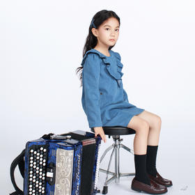 鹿谧 牛仔连衣裙