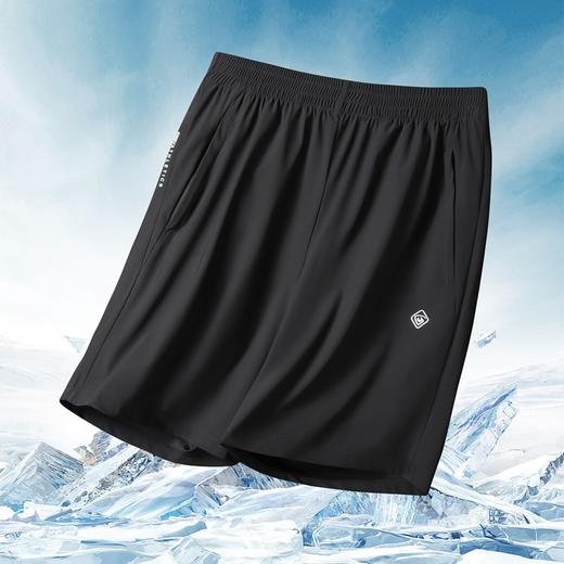 【冰丝弹力】【DK】大依优型大码男装短裤五分裤中裤弹力加肥加大大号短裤运动男士胖子 商品图0