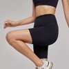 【限时秒】YOGACODE【火树银花系列】莱卡裸感紧身抗菌飞鸟裆瑜伽短裤无侧缝健身短裤DWS115091 商品缩略图3