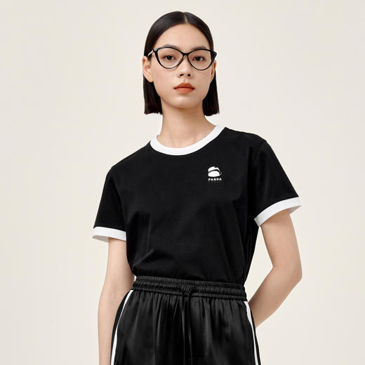 【商场同款】伊芙丽夏厚T恤1F4100481 商品图3