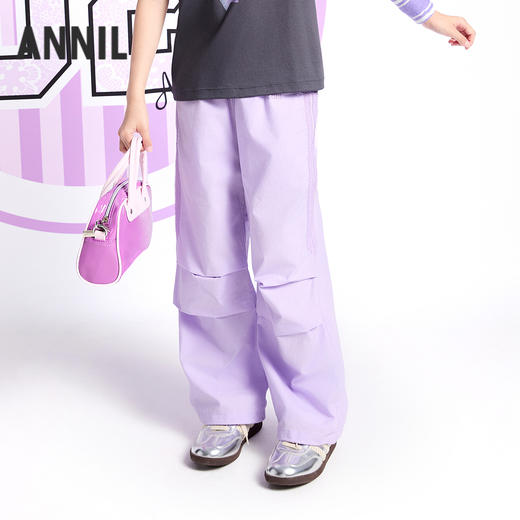 女童全腰梭织单裤夏季新款安奈儿童装实体店同款AG526674 商品图0