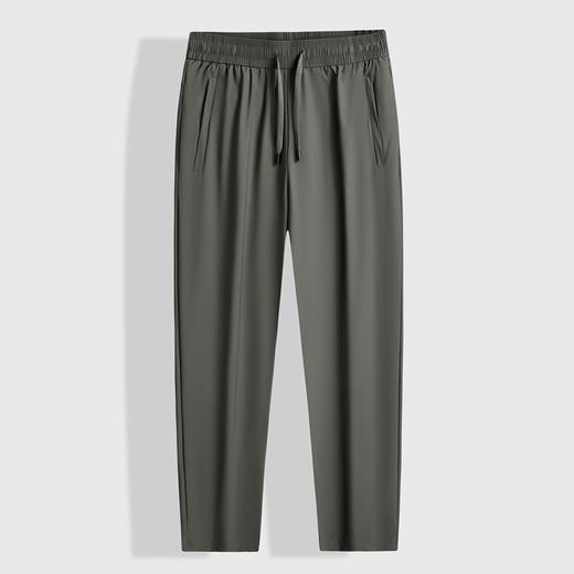 【DSF】大依优型大码冰丝裤直筒休闲运动夏季长裤弹力大号裤子加肥加大松紧腰宽松 商品图6