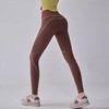 【限时秒】YOGACODE【火树银花系列】线迹撞色瑜伽裤户外登山7A抗菌提臀健身裤DWP115107 商品缩略图3