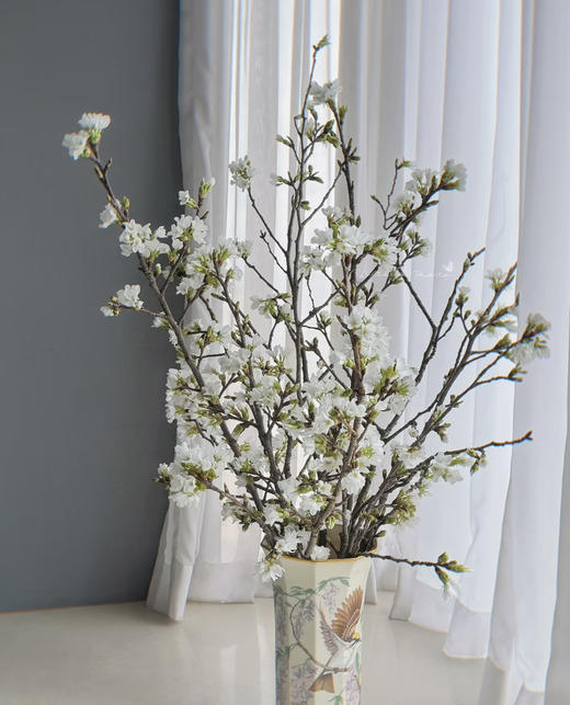 【开花特惠】 国产樱花  白色  约2-3枝/扎 商品图0