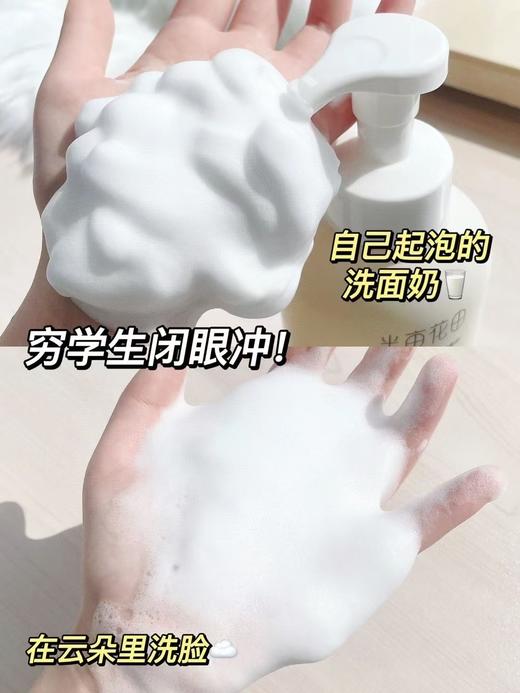 半亩花田米酵氨基酸泡泡洁面慕斯 500ml 商品图1