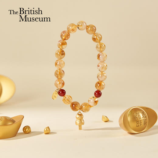 大英博物馆 巴斯特系列 黄塔晶福运年年 手链 商品图0
