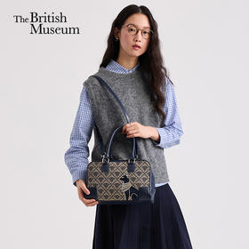 大英博物馆 盖亚.安德森猫系列 提花托特包 枕头包