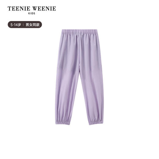 TeenieWeenie Kids小熊童装夏季男女童网纱拼接防晒长裤TKTC256484N 商品图9