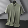 【DKP】大依优型大码Polo衫弹力翻领T恤轻奢休闲纯色短袖男宽松T恤上衣胖子 商品缩略图3