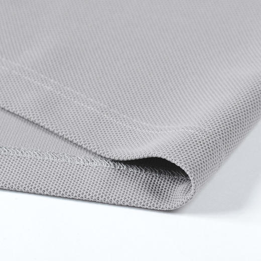 罗蒙六角珠短袖polo衫夏季男女款休闲t恤纯色凉感polo衫男短袖 商品图10