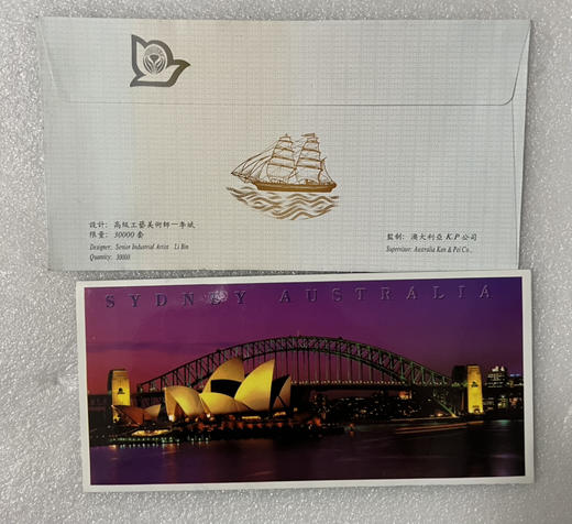 澳大利亚独特的塑料钞纪念卡（带5澳元塑料钞一张） 商品图5