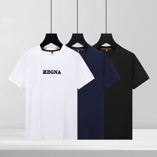 经典字母logo简约休闲莫代尔亲肤柔顺男士圆领半袖百搭T恤   YH-FL87381* 商品图1