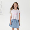 【凉感透气】马克珍妮女童爱心字母无袖T恤2025年夏装新款550678 商品缩略图0