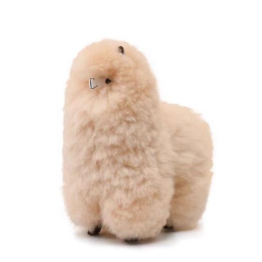 温暖驼30厘米羊驼毛绒玩偶公仔 4色可选：米色，驼色，粉色，白色 商品图2