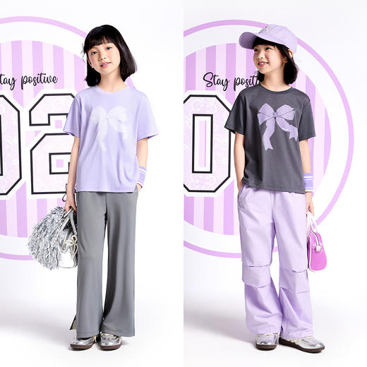 女童短袖针织衫夏季新款安奈儿童装实体店同款AG521658 商品图3