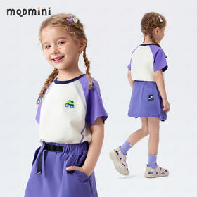 【凉感抑菌】【男女同款】【90-140】【MQDmini】男女童夏季短袖t恤