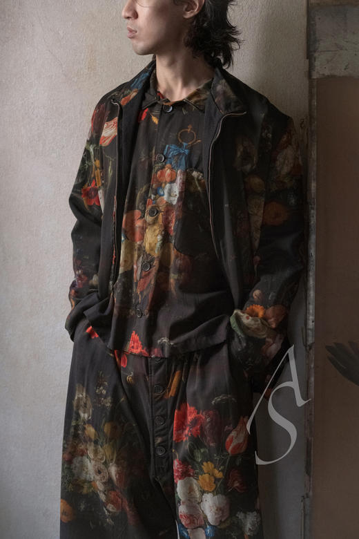 Paul Harnden 男士古典花卉油画jerkin 商品图3