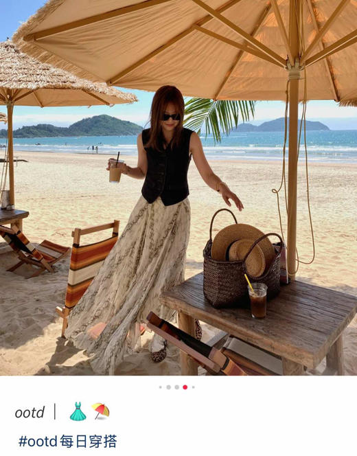 全网爆火的Massi蛇纹印花半身裙032405 商品图2