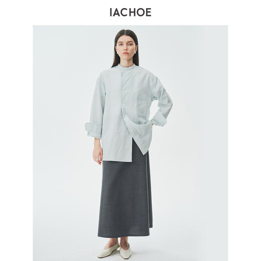 棉仓3631504004-IACHOE书卷气衬衫 商品图2