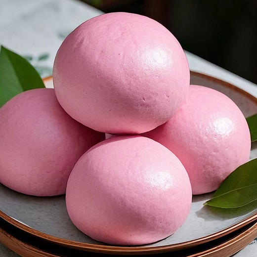 富世康粗粮馒头 紫薯黑米馒头早餐儿童老面饽饽早点加热即食 商品图6