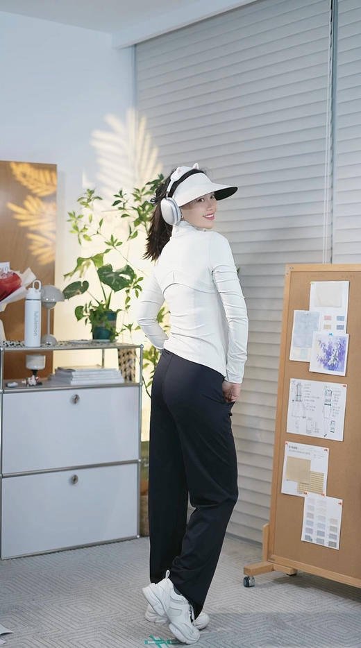 轻便易收纳lulu防shai空顶帽|现货-不退换 商品图1