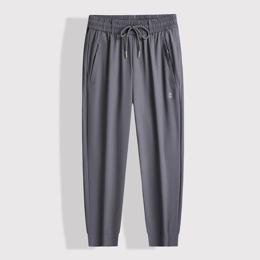 【DK】大依优型大码冰丝裤松紧腰直口束口休闲运动裤直筒卫裤休闲裤加肥加大长裤胖子裤子夏季 商品图2