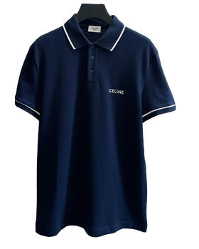 中性款刺绣短袖polo衫la008