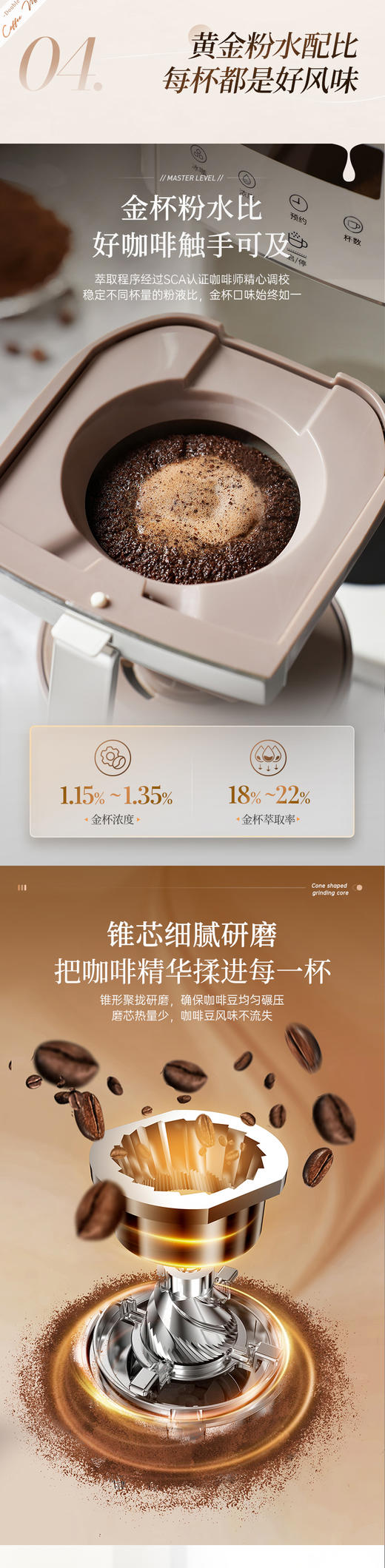 摩飞MR7009磨豆咖啡机 商品图4