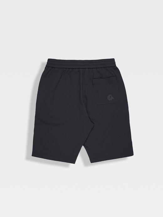 callisto灰色棉混纺休闲短裤 商品图1