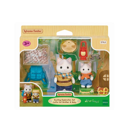 森贝儿 拿铁猫弟弟和宝宝探险套SYFC5763 商品图0