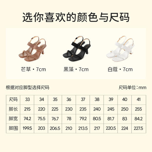 -7or9-沙发系凉鞋黑藻/白蔻/芒草（说明：瘦脚正码正拍，正常脚和胖脚拍大一码） 商品图6
