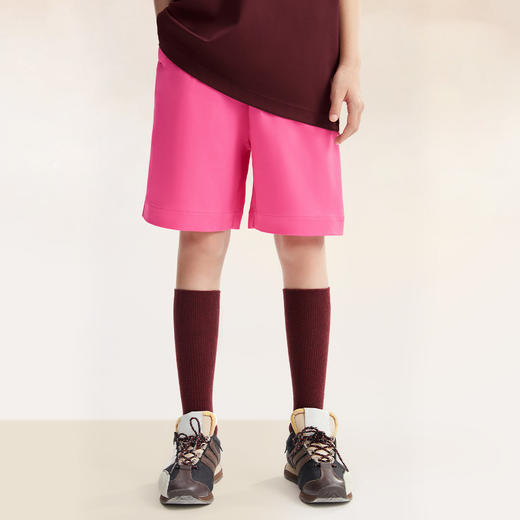 【超舒衣·速干中裤】男女童透气速干全棉中裤夏季新款安奈儿童装实体店同款AM526716 商品图2