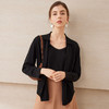 EITIE爱特爱衬衫式高级通勤显瘦松弛感假两件针织衫2025春夏新款A2501501 商品缩略图3