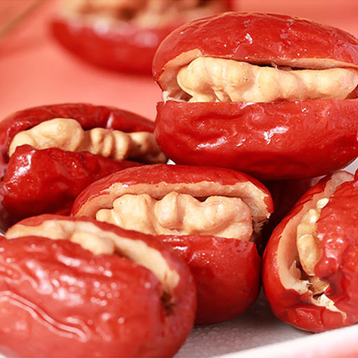 好想你168g红枣夹核桃仁新疆特产老人小孩零食无添加 商品图1