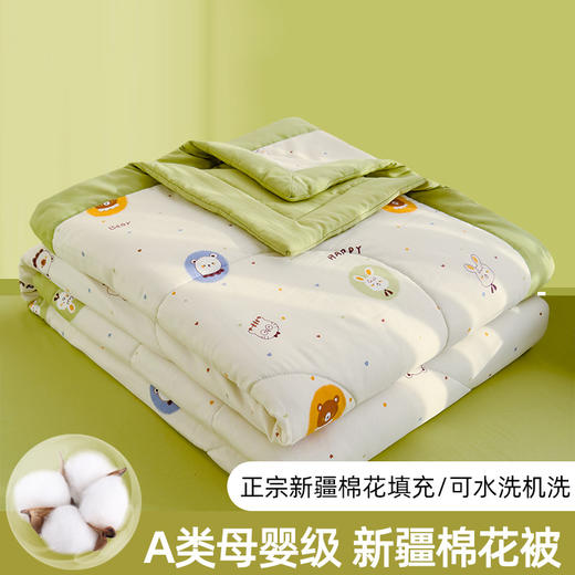 【对于家的期待 不止于想象~】南通家纺夏凉被 a类母婴级 2024新款小清新 水洗棉凉感薄夏被 空调被-QQ 商品图14