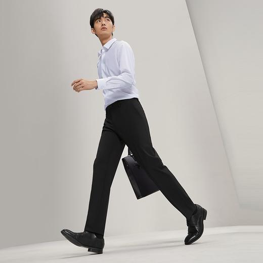 【免烫面料】柒牌西裤男正装2025春季新款商务百搭易打理直筒长裤 128H72470 商品图4