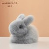 温暖驼16厘米小兔子玩偶毛绒玩偶 3色可选：米色，粉色，灰色 商品缩略图0