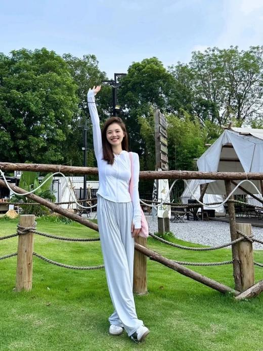 官网219！小野和zi同款UPF50原纱凉感连帽修身防晒衣女 防紫外线收腰修身轻薄凉皮外套 商品图4