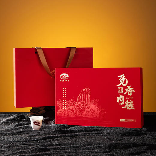 岩语 觅香肉桂茶叶礼盒装 特级武夷岩茶正宗中火乌龙茶送礼长辈192g 商品图5