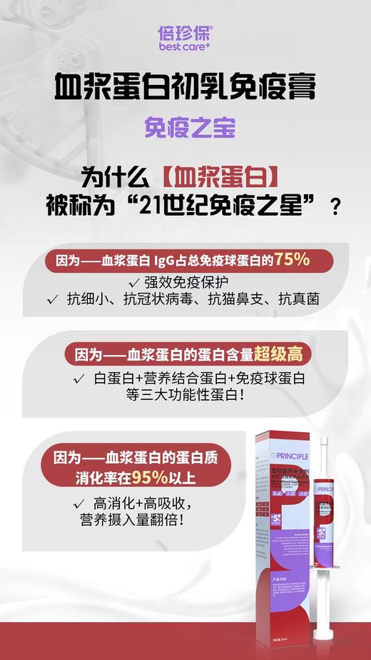 血浆蛋白初乳免疫膏 商品图7