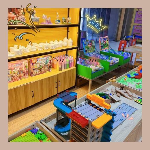 【周三手作区特惠日】手作区9.9单日畅玩（太空沙、乐高积木、打弹珠机） 商品图2