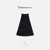 COCO ZONE 刘一一 100棉设计感镂空显瘦A字半身裙ACD1A0183 商品缩略图1