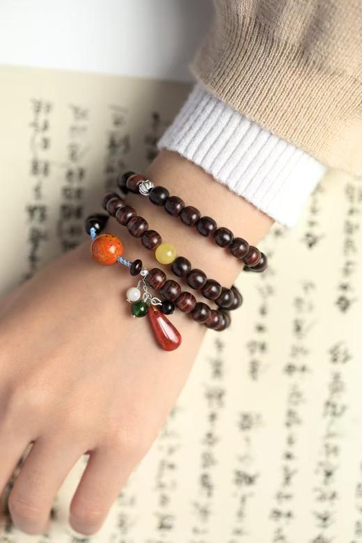 向雁°海黄原创手串7mm*68颗 商品图5