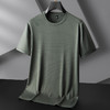 【棉质】【DKP】大依优型大码圆领短袖T恤轻奢休闲短袖男宽松T恤上衣胖子半袖 商品缩略图5