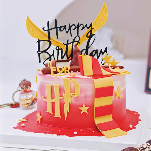 哈利波特狮院主题金色飞贼蛋糕 商品图4