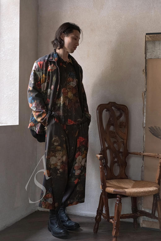 Paul Harnden 男士古典花卉油画jerkin 商品图2