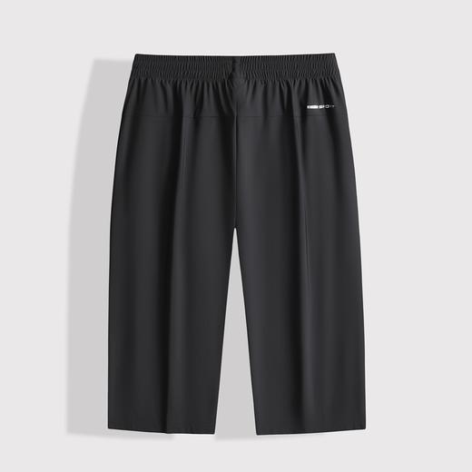 【冰丝弹力】【DK】大依优型大码男装短裤七分裤中裤弹力加肥加大大号短裤运动男士胖子 商品图3